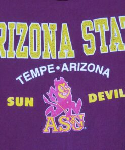 Vintage 1990s Arizona State University Sun Devils T-Shirt, Arizona State Sun Devils NCAA Sweatshirts, Hoodie, Shirt Gifts for Fans