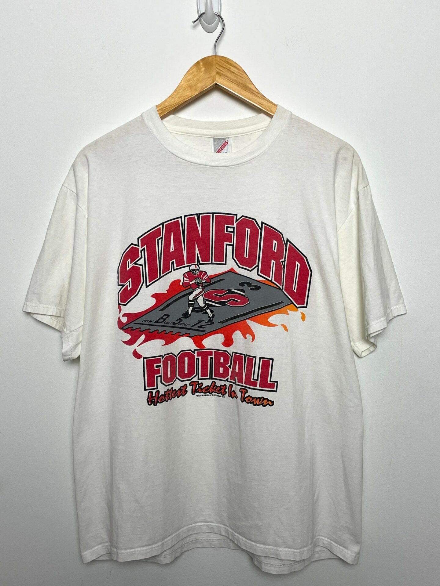Vintage 1990s Stanford Football Collegiate California NCAA Graphic Tee Shirt, Stanford Sweatshirt, Hoodie, Shirt Gifts for NCAA Fans