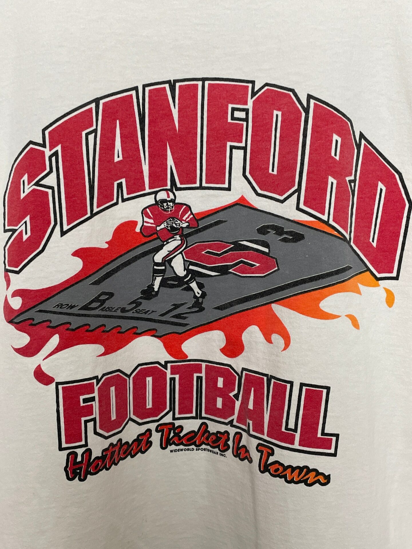 Vintage 1990s Stanford Football Collegiate California NCAA Graphic Tee Shirt, Stanford Sweatshirt, Hoodie, Shirt Gifts for NCAA Fans