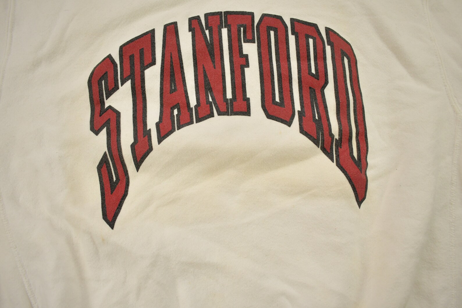 Vintage 1990s Stanford University Heavy Weight Pro Weave Crewneck Sweatshirt, Hoodie, Shirt 90s Crewneck