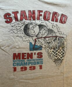 Vintage 1991 Stanford University Medium National Basketball Champions T-Shirt, Graduation Gift