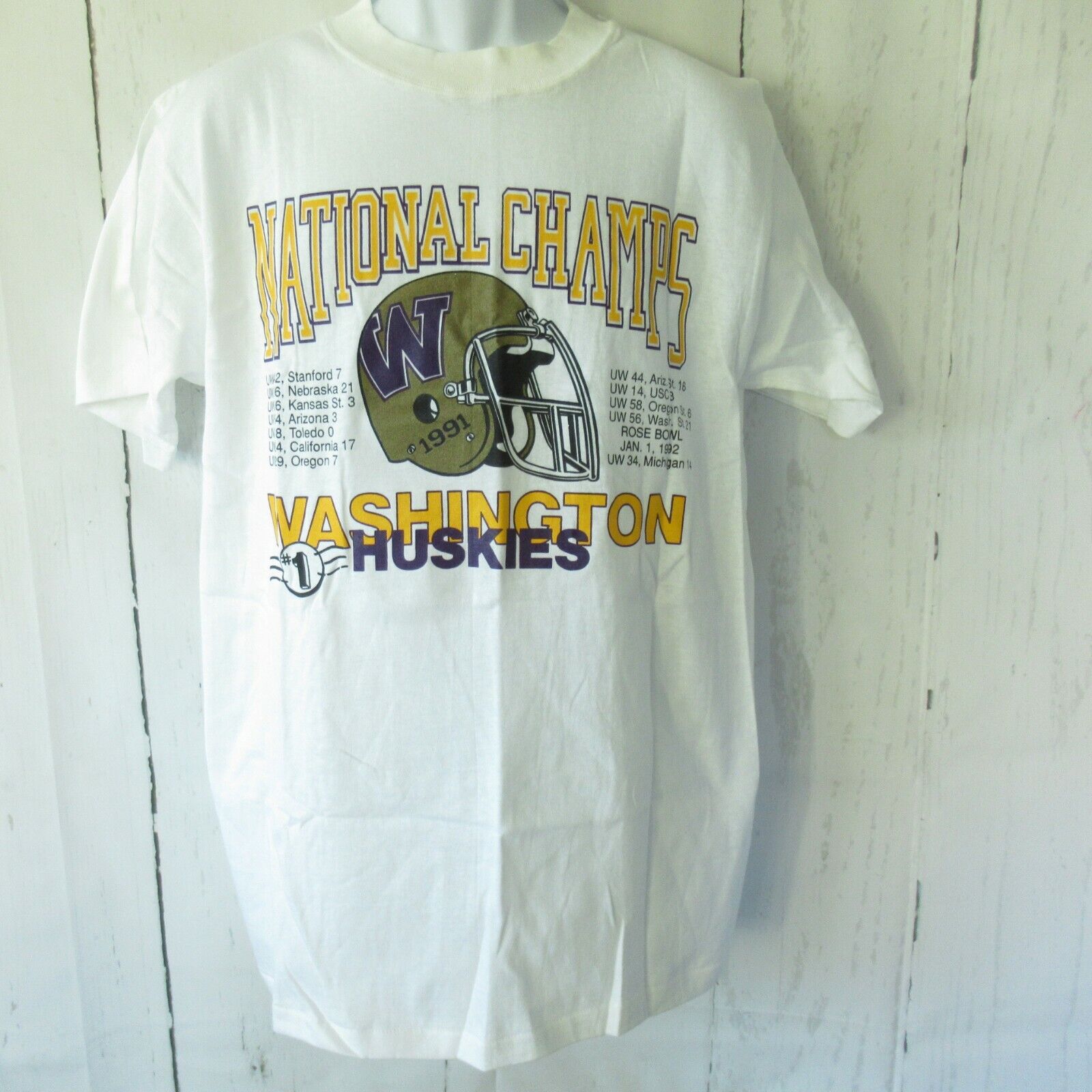 Vintage 1991 Washington Huskies National Champs T Shirt UW Football, UW Hoodie College Student Gift, University Basketball Fan Shirt