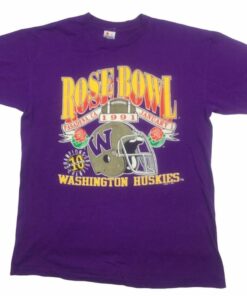 Vintage 1991 Washington Huskies Rose Bowl Shirt, UW Hoodie College Student Gift, University Basketball Fan Shirt