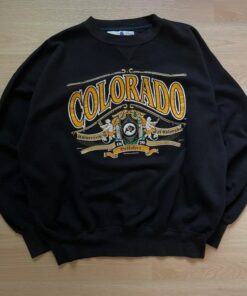 Vintage 1992 University of Colorado Crewneck Sweatshirt, Vintage Shirt, T-Shirt, Hoodie