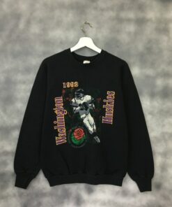 Vintage 1992 Washington Huskies Sweatshirt NCAA University of Washington Jumper Pullover Sweater Rose Bowl