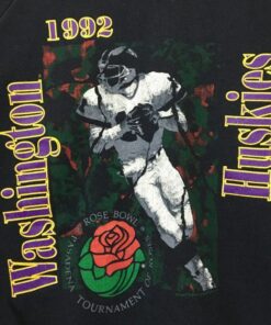 Vintage 1992 Washington Huskies Sweatshirt NCAA University of Washington, Vintage Washington Huskies Sweatshirt Streetwear Usa University
