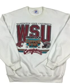 Vintage 1992 Washington State Cougars Copper Bowl Crewneck Sweatshirt