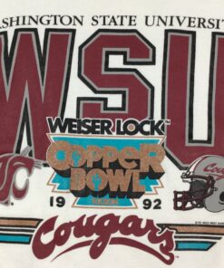 Vintage 1992 Washington State Cougars Copper Bowl Crewneck Sweatshirt