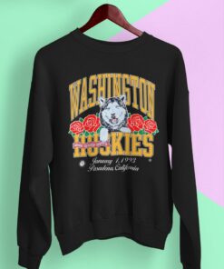 Vintage 1993 Husky University of Washington Shirt, University of Washington Huskies Rose Bowl Football Crewneck Sweatshirt