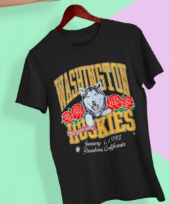 Vintage 1993 Husky University of Washington Shirt, University of Washington Huskies Rose Bowl Football Crewneck Sweatshirt