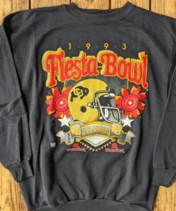 Vintage 1993 NCAA CU Colorado University Buffaloes Fiesta Bowl Sweatshirt, Colorado University Sweatshirt, Hoodie, Shirt, Gift For Her, Gift For Him
