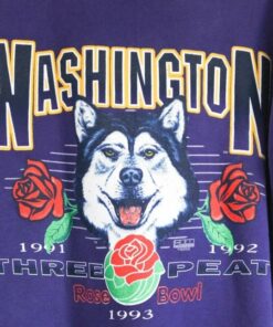 Vintage 1993 University of Washington Huskies Sweatshirt , Vintage 90s Shirt, Gift For Her, Gift For Him, Washington Huskies Sweater