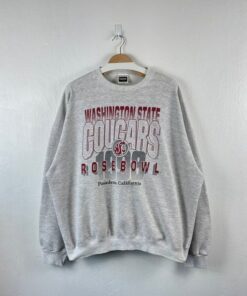 Vintage 1997 Washington State Cougars Rose Bowl Crewneck Sweatshirt, Vintage Shirt, T Shirt, Hoodie