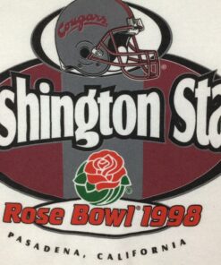 Vintage 1998 Washington State Cougars Rose Bowl Crewneck Sweatshirt Gift for Fans
