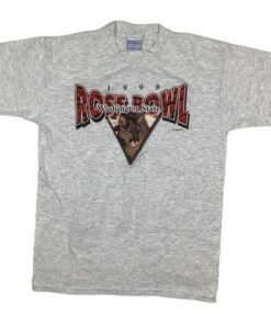 Vintage 1998 Washington State Cougars Rose Bowl Single Stitch T-Shirt
