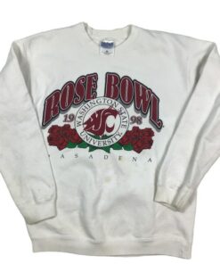 Vintage 1998 Washington State Rose Bowl Crewneck Sweatshirt, WSU Sweatshirt Gifts for NCAA Fans, Washington State Cougar Sweatshirts