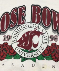 Vintage 1998 Washington State Rose Bowl Crewneck Sweatshirt, WSU Sweatshirt Gifts for NCAA Fans, Washington State Cougar Sweatshirts