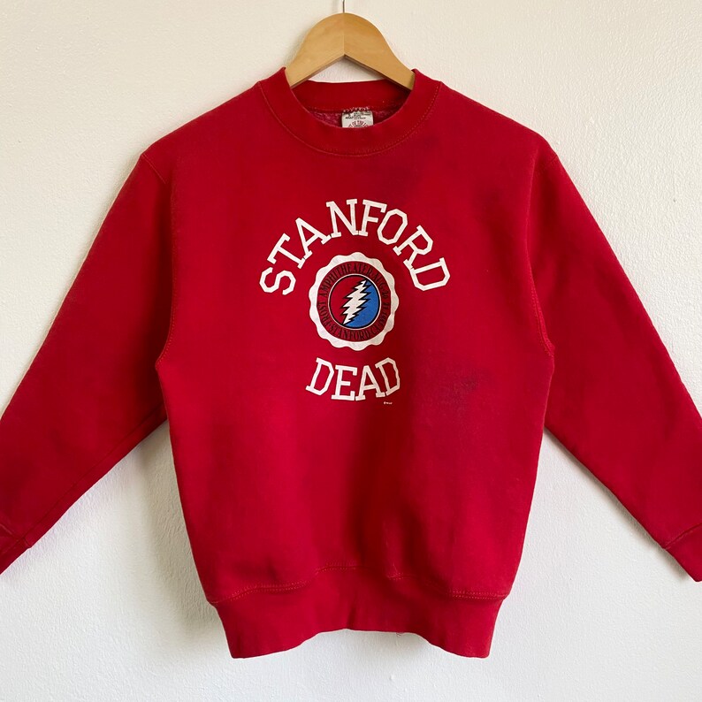 Vintage 80S Stanford California Crewneck Sweatshirt