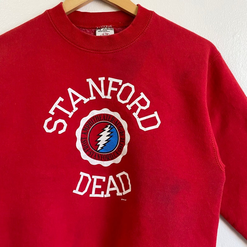 Vintage 80S Stanford California Crewneck Sweatshirt