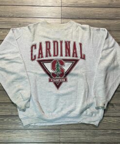 Vintage 80s 90s Stanford Cardinals Sweater Pullover Crewneck, Stanford Cardinal Sports Fan Sweatshirt, Hoodie, Shirt Full Size, Gifts for Fans
