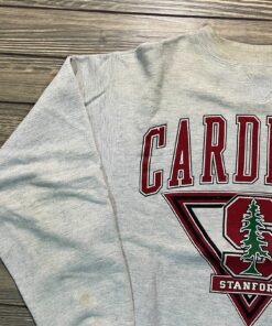 Vintage 80s 90s Stanford Cardinals Sweater Pullover Crewneck, Stanford Cardinal Sports Fan Sweatshirt, Hoodie, Shirt Full Size, Gifts for Fans