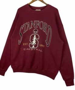 Vintage 90S Stanford University Cardinal Crewneck Sweatshirt