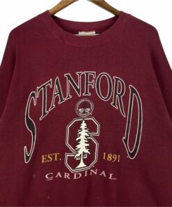 Vintage 90S Stanford University Cardinal Crewneck Sweatshirt