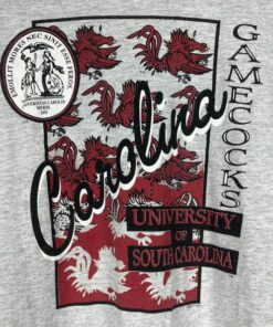 Vintage 90s Belton University of South Carolina Gamecock NCAA T-Shirt, Hoodie, Sweatshirt Full Size