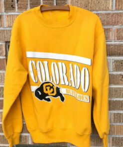 Vintage 90's Colorado Buffaloes Sweatshirt, Colorado Buffaloes Crewneck, Hoodie, Shirt Full Size