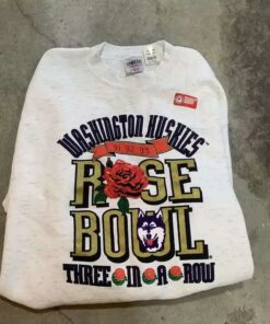 Vintage 90s Deadstock Washington Huskies Sweatshirt, UW Hoodie College Student Gift, University Basketball Fan Shirt