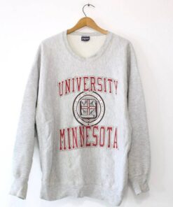 Vintage 90s Minnesota Golden Gophers (University Of Minnesota) Football, Baseball, Basketball, Hockey NCAA Hoodie Gifts for Fans