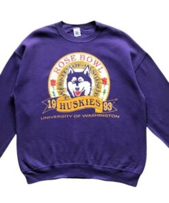 Vintage 90s Rose Bowl University of Washington Huskies Crewneck Sweatshirt, Vintage 90s Shirt, Gift For Her, Gift For Him