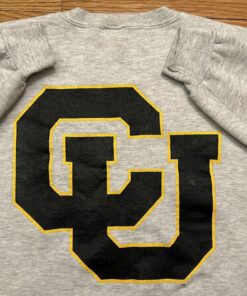 Vintage 90s Russell Athletic University of Colorado Sweatshirt, Hoodie, Shirt
