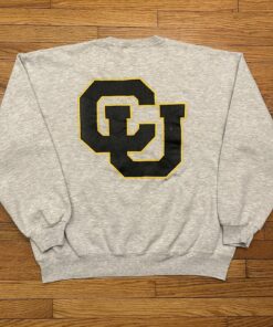 Vintage 90s Russell Athletic University of Colorado Sweatshirt, Hoodie, Shirt