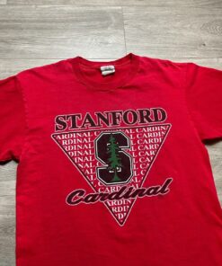Vintage 90s Stanford Cardinals Single Stitch T-Shirt, Stanford Cardinal Sports Fan Sweatshirt, Hoodie, Shirt Full Size, Gifts for Fans