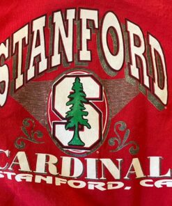 Vintage 90's Stanford University Cardinal All Over Print Sweatshirt, Stanford Sweatshirt, Hoodie, Shirt Gifts for NCAA Fans