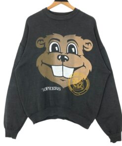 Vintage 90s University Of Minnesota Gophers Crewneck Sweatshirt Pullover Big Logo Made In Usa NCAA Collegiate Streetwear