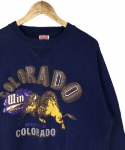 Vintage 90’s University of Colorado Sweatshirt Crewneck Pullover, Hoodie, Shirt Full Size