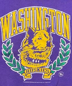 Vintage 90s University of Washington Huskies Crewneck Sweatshirt, Vintage Shirt, Hoodie, UW Sweatshirt Gifts For NCAA Fans