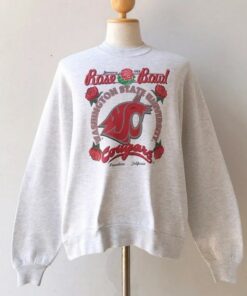Vintage 90s Washington State University WSU Sweatshirt, Vintage 90s T-Shirt, Gift For Her, Gift For Him