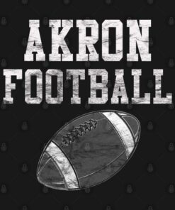 Vintage Akron Football Hoodie, University Of Akron Sweatshirt, Akron Zips Shirt Gifts for NCAA Fans