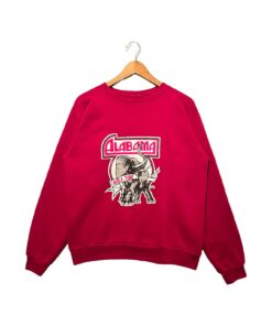 Vintage Alabama Crimson Tide Football University Of Alabama Roll Tide Russell Athletic Sweatshirt