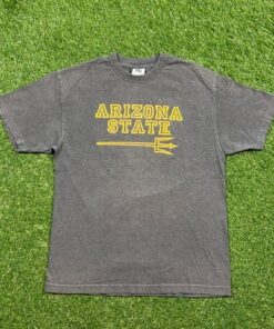 Vintage Arizona State University T Shirt Tee, NCAA College Football Phoenix Sun Devils ASU 1990s 90s