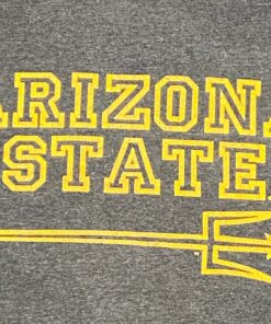 Vintage Arizona State University T Shirt Tee, NCAA College Football Phoenix Sun Devils ASU 1990s 90s