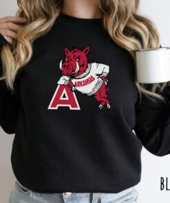 Vintage Arkansas Razorback Sweatshirt, Throwback Razorback Sweatshirt, Arkansas Football Sweater, Arkansas Razorback Crewneck, Woo Pig Shirt