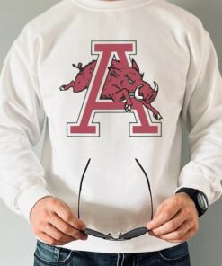 Vintage Arkansas Razorback Sweatshirt, University of Arkansas Crewneck, Razorback Sweater, Arkansas Football Sweater, Arkansas Crewneck Hoodie, Shirt