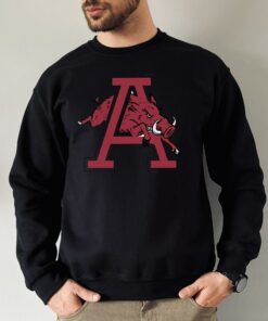 Vintage Arkansas Razorback Sweatshirt, University of Arkansas Crewneck, Razorback Sweater, Arkansas Football Sweater, Arkansas Crewneck Hoodie, Shirt