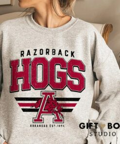 Vintage Arkansas Sweatshirt, Arkansas Fan Crewneck Sweatshirt, Distressed Arkansas Sweatshirt, Arkansas Gift, Fan Crewneck Sweatshirt, Hoodie, Shirt Full Size