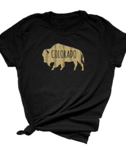 Vintage Buffalo of Colorado Unisex Short Sleeve T-Shirt, Hoodie, Sweatshirt, Distressed Colorado Football Shirt For Women And Men