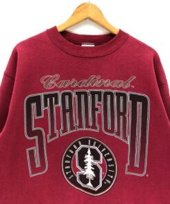 Vintage Cardinal Stanford Football University Sweatshirt, Stanford Cardinal Sports Fan Sweatshirt, Hoodie, Shirt Full Size, Gifts for Fans